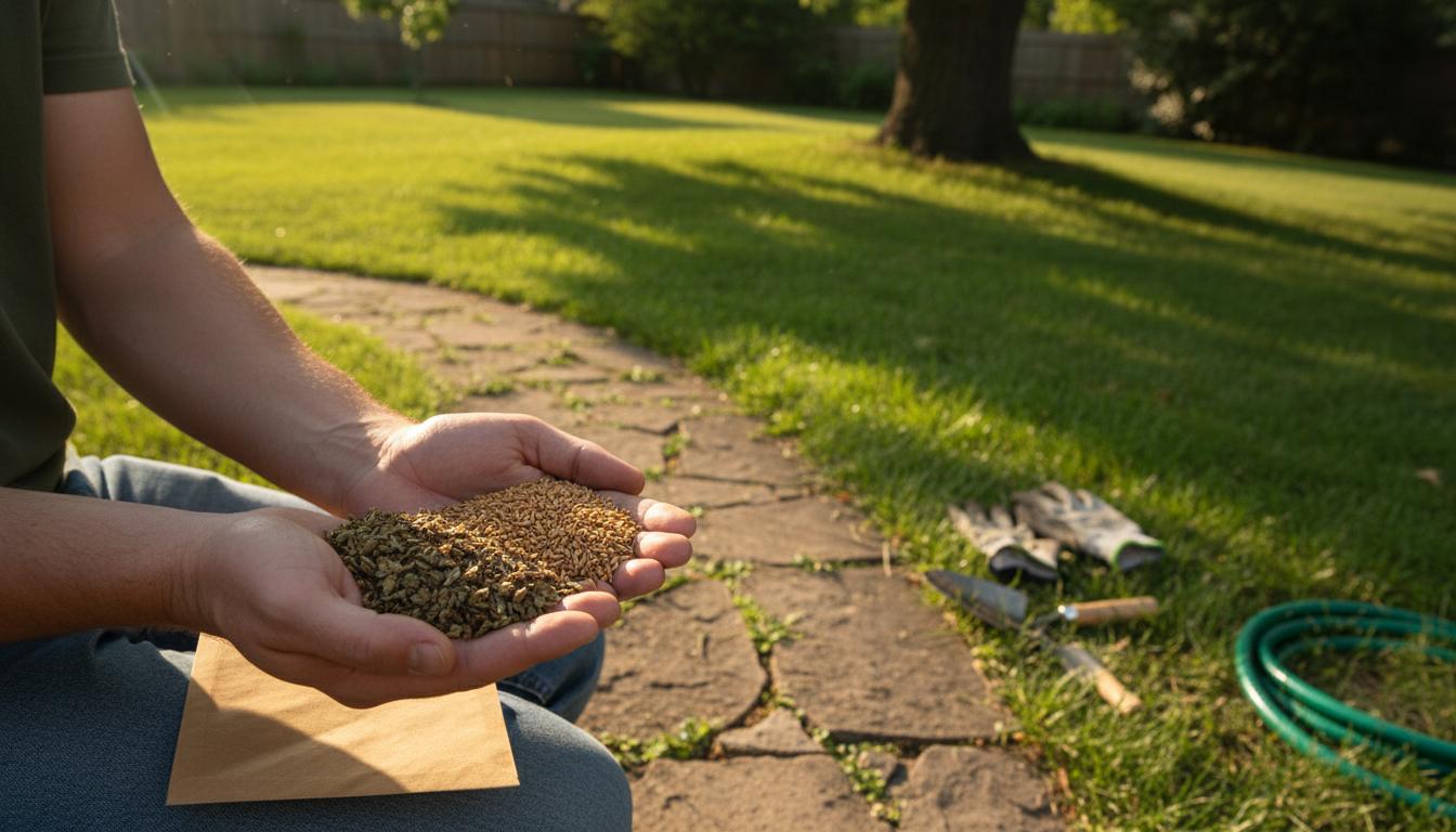 Gartner sammenligner græsfrø